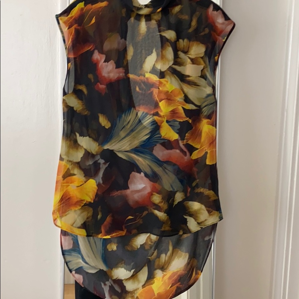 Beautiful Top with Drapped Back